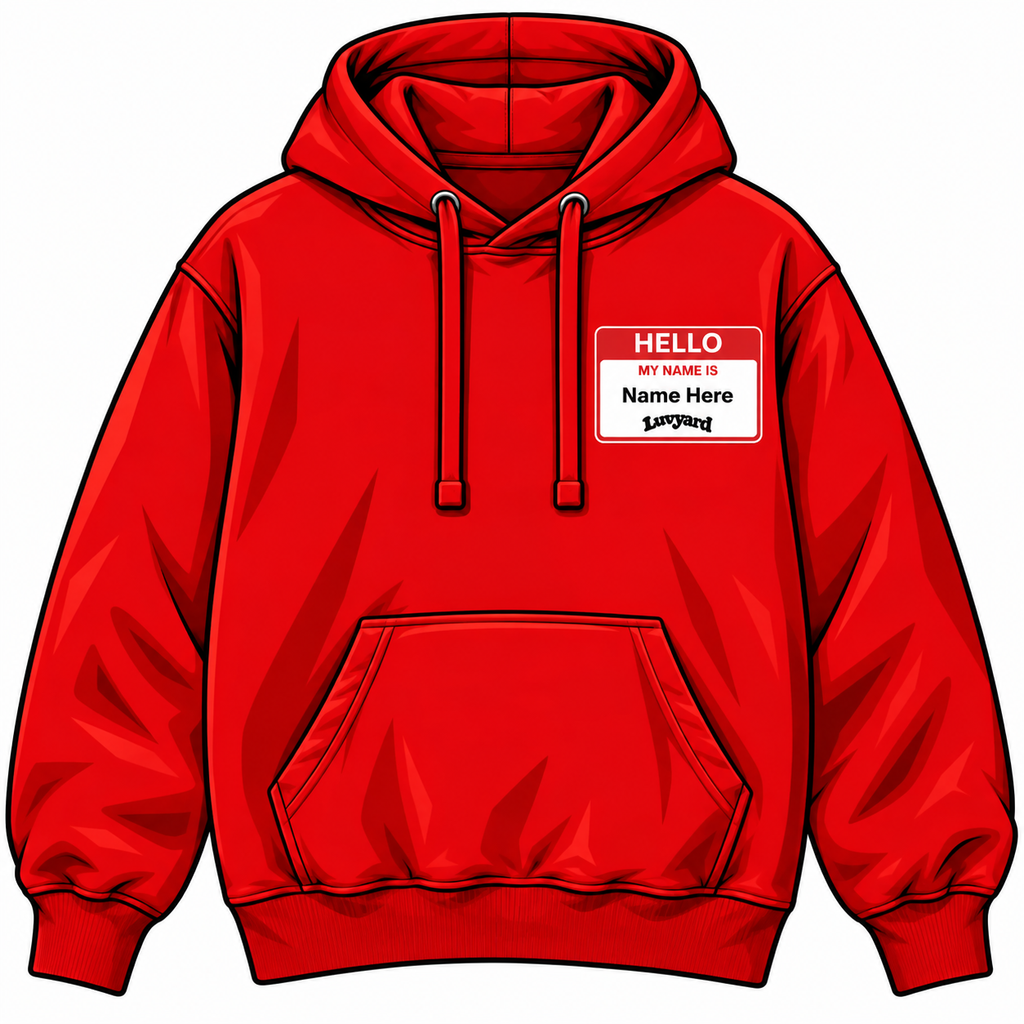 WLY - Customize your self (Rememberance Red Hoodie)