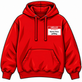 WLY - Customize your self (Rememberance Red Hoodie)