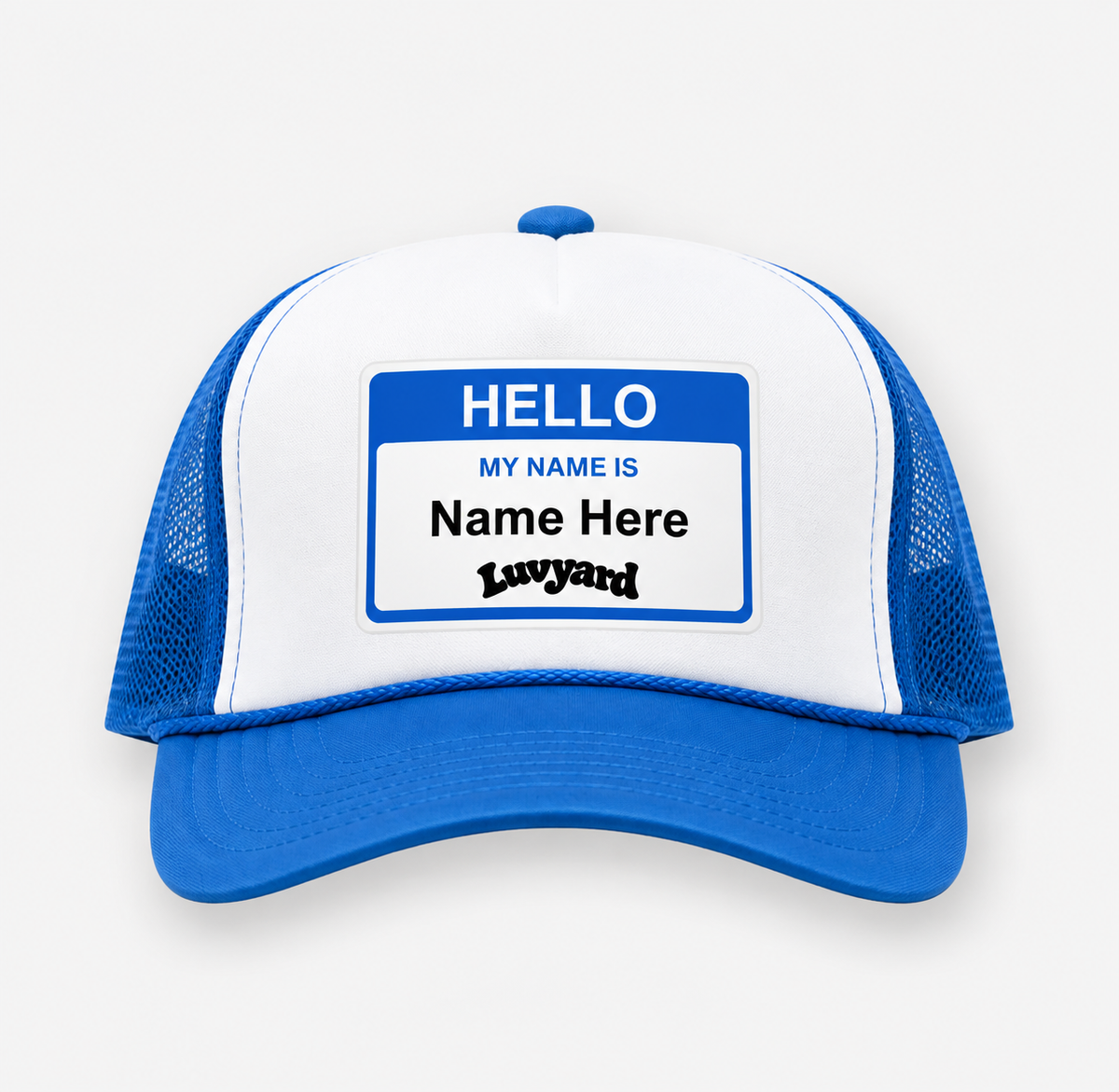 WLY- Customizable Trucker Hat (Blue)
