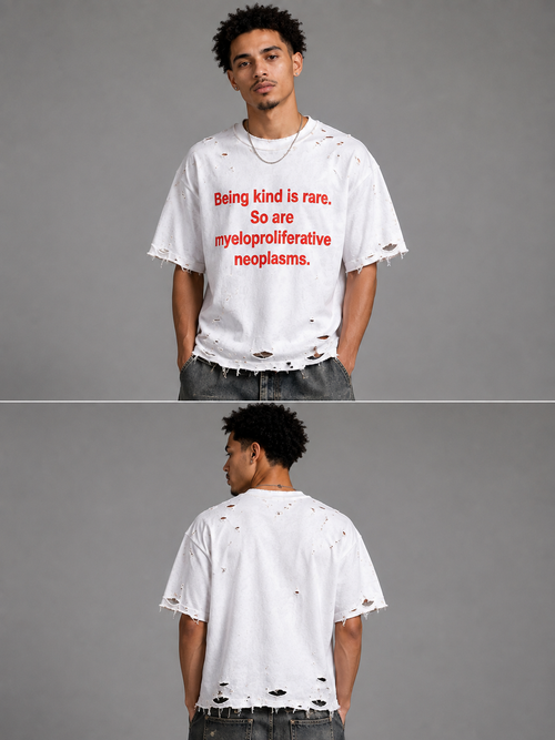 Being Kind Is Rare Distressed T-Shirt Unisex