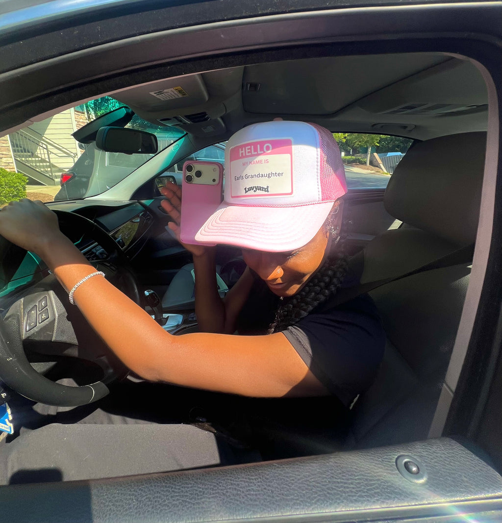 WLY- Customizable Trucker Hat (Pink)
